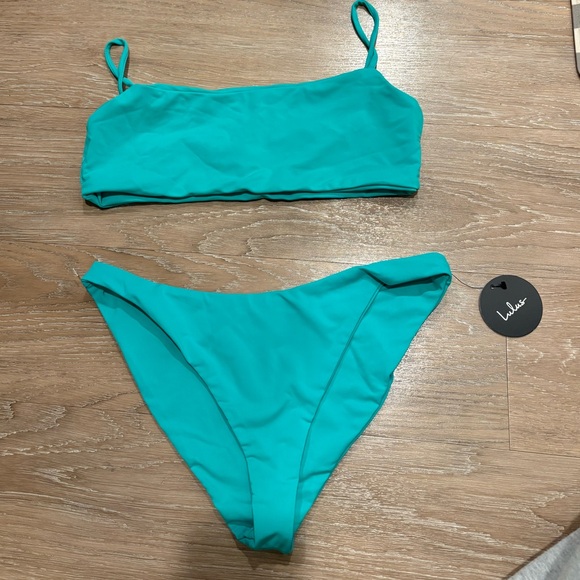 Lulus Other - Lulu's Aqua Bikini Set